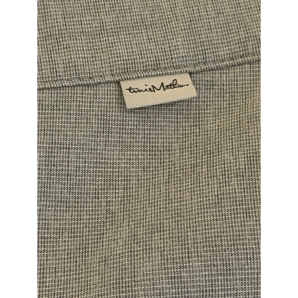 TravisMathew Mens Grey Heathered Performance Golf Shorts Size 38 Stretch Casual - Picture 3 of 6